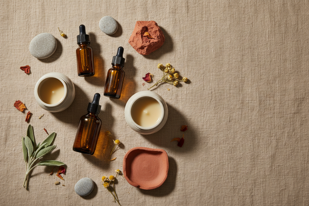 Saint Abel Skincare - Natural Earthy Hero